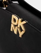 DKNY Кожена чанта FOSTER в черно R52D1L92