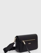 DKNY Кожена чанта в черно R42E3E21
