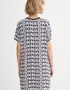 DKNY Нощница дамска с вискоза черна YI30107