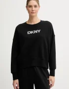 DKNY Памучен суичър LOGO TERRY