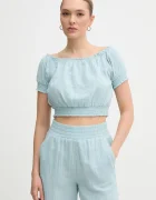 DKNY Памучна блуза