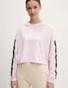 DKNY Памучна блуза с дълги ръкави