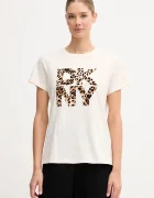 DKNY Памучна тениска
