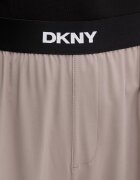 DKNY Панталон в сиво с широка каройка с висока талия DP6P3645