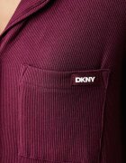 DKNY пижама дамска от вискоза бордо YI90136