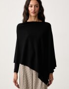 DKNY пончо дамско с вискоза черно DJ6R0981