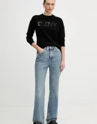 DKNY Пуловер в бежово от лека материя DJ4R0407