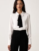DKNY риза дамска бяла с изчистена шарка UI6TI831