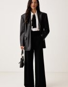 DKNY риза дамска бяла с изчистена шарка UI6TI831