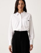 DKNY риза дамска от памук бяла DJ6W2325