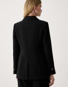 DKNY сако с двуредно закопчаване дамско черно UG6J2708