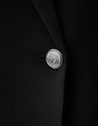 DKNY сако с двуредно закопчаване дамско черно UG6J2708