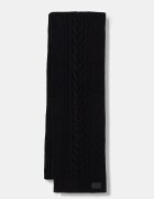 DKNY Шал в черно с изчистен дизайн D5KS1627