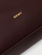 DKNY шопинг чанта дамска от имитация на кожа бордо R54CAO07