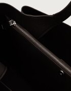 DKNY шопинг чанта дамска от имитация на кожа кафява R63APG32
