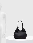 DKNY шопинг чанта дамска от имитация на кожа PAULA черна R42BAE49
