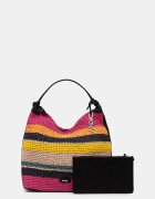 DKNY шопинг чанта дамска от сплетена материя PAULA многоцветна R61CYO07