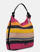DKNY шопинг чанта дамска от сплетена материя PAULA многоцветна R61CYO07