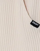 DKNY Спортен панталон в бежово с изчистен дизайн DP5P3498