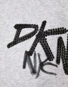 DKNY суичър дамски с памук сив DP6T1845