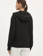 DKNY Суичър в черно с качулка с изчистен дизайн DP5J9510