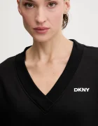 DKNY Суичър в черно с принт DP6T1644