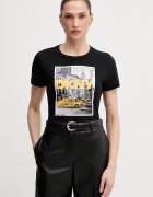 DKNY Тениска дамска в черно DJ6T1749