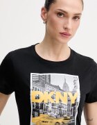 DKNY Тениска дамска в черно DJ6T1749