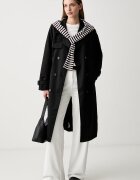 DKNY тренч дамски черен DLEMPX66