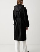 DKNY тренч дамски черен DLEMPX66