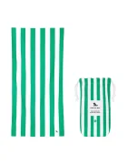 Dock & Bay Бързосъхнеща плажна кърпа Cancun Green 200 x 90 cm
