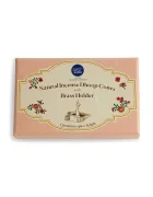 Doing Goods Комплект държачи за тамянни пръчици с конусовидни тамянни пръчици Incense Cones Giftset в жълто