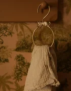 Doing Goods Закачалка Jenna Leopard Round Hanger в жълто