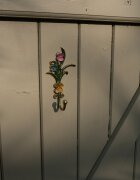 Doing Goods Закачалка за стена Ivy Hook в жълто