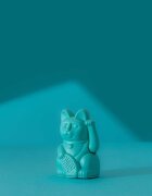 Donkey Декорация Lucky Cat Mini - Turquoise