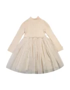 Donsje Бебешка вълнена рокля Lotus Dress