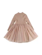 Donsje Бебешка вълнена рокля Lotus Dress