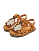 Donsje Бебешки кожени сандали Jiles Sky Sandals Bee