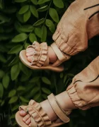 Donsje Бебешки кожени сандали Miene Sandals