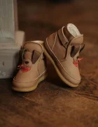 Donsje Бебешки обувки от набук Jidde Shoes Western Dog