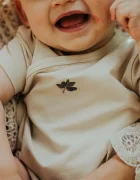 Donsje Бебешко боди от памук Cadey Bodysuit Olive