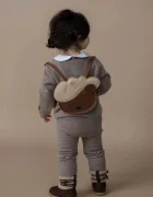 Donsje Детска кожена раница Stanzen Backpack Cowboy Bear