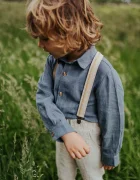 Donsje Детска ленена риза Leom Linen Shirt