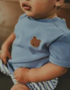 Donsje Детска памучна тениска Jarne T-shirt Bear