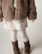 Donsje Детски кожени зимни обувки Wadudu Classic Boots Bear в кафяво 2022001