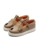 Donsje Детски половинки обувки от кожа Sunni Classic Shoes Koala