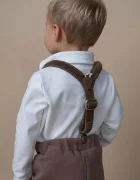 Donsje Детски тиранти Tjebbe Suspenders Stag