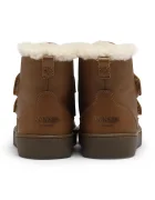 Donsje Детски велурени зимни обувки Clenn Boots в тъмносиньо 2017700
