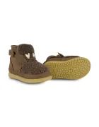 Donsje Детски велурени зимни обувки Roumi Shoes Stag