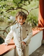 Donsje Детско яке бомбър Pidas Jacket Bear